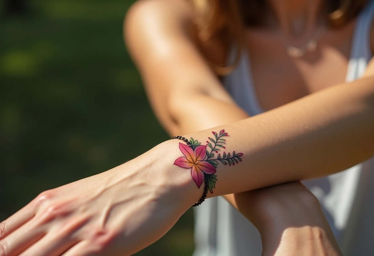 tatouage bracelet