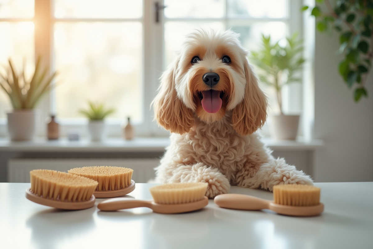 brosse chien