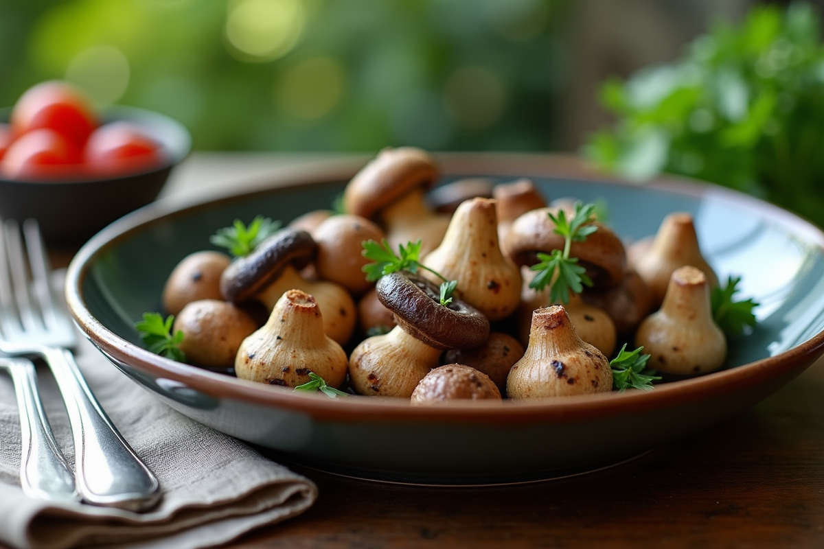 champignons sauvages